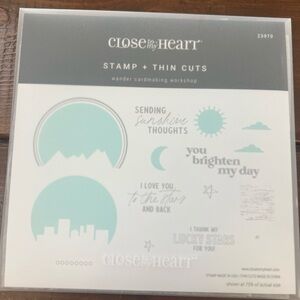 WANDER - Stamp and Thin Cuts Set - NEW